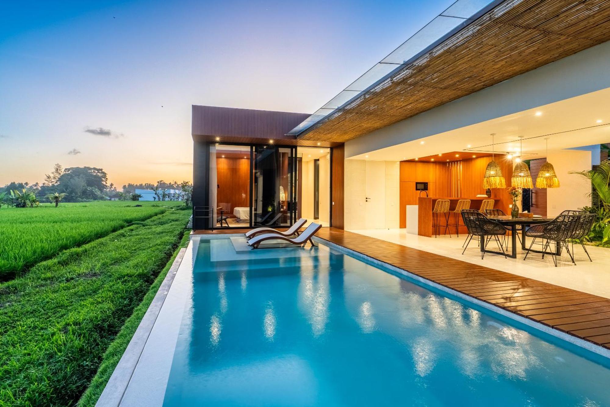Green Flow Ubud Villas I Esterno foto
