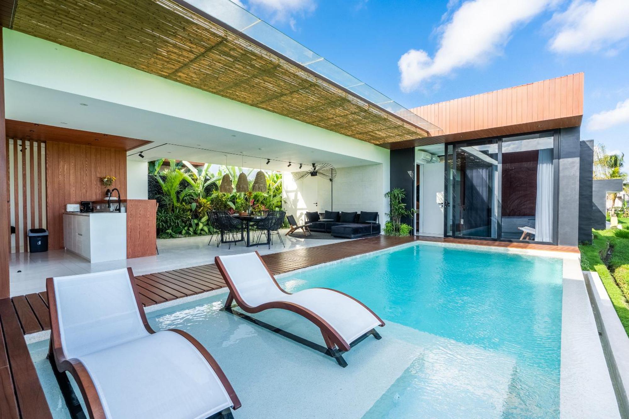 Green Flow Ubud Villas I Esterno foto