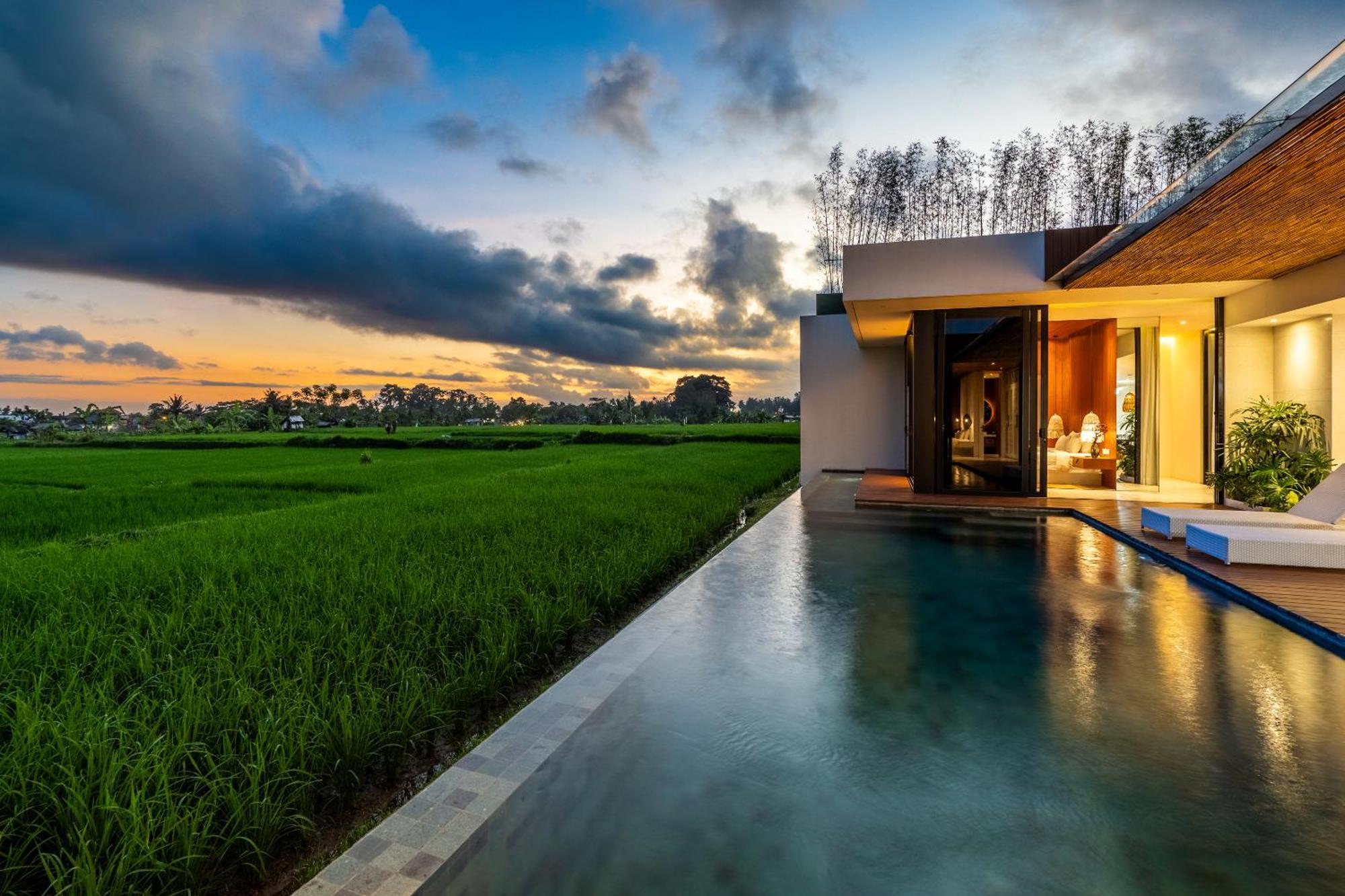Green Flow Ubud Villas I Camera foto