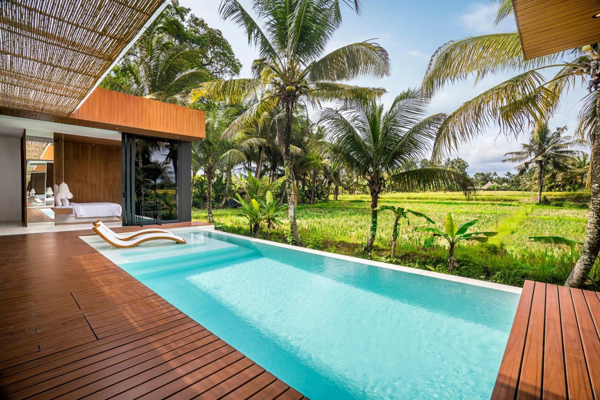 Green Flow Ubud Villas I Camera foto