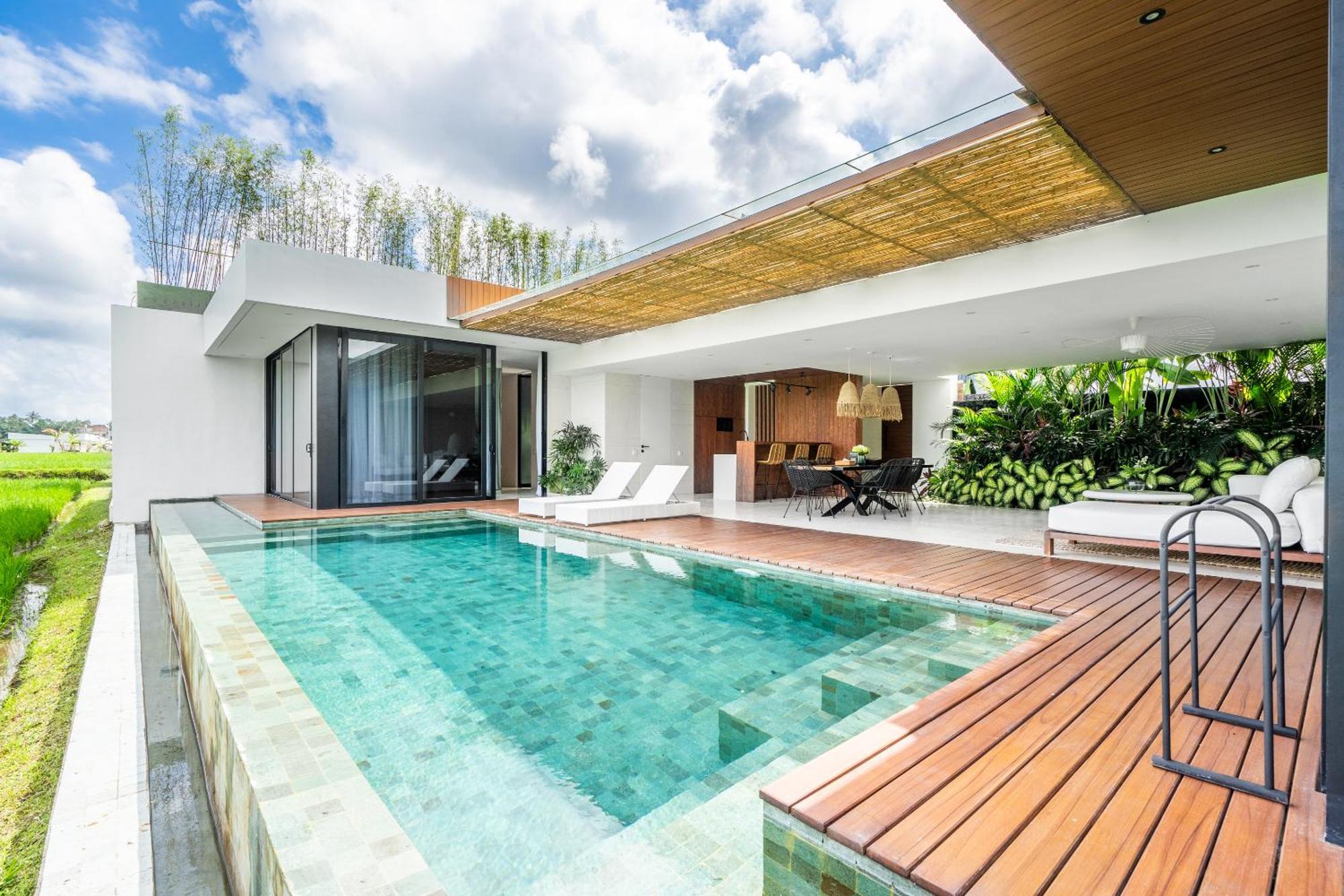 Green Flow Ubud Villas I Camera foto